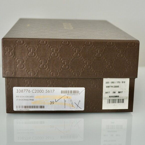 NIB GUCCI SUEDE LEATHER PUMPS - Picture 9 of 9